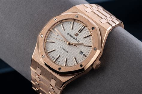 audemars piguet royal oak gold rose|ap royal oak retail price.